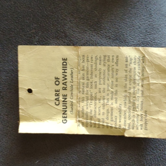 Rare vintage brown leather and suede reversible jacket 100% genuine from Mexico - Picture 3 of 8